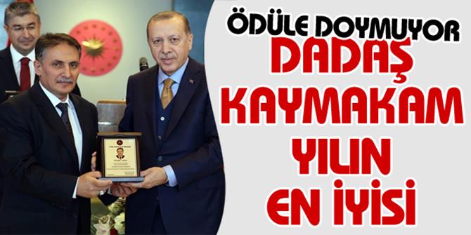 Dadaş kaymakama ödül!