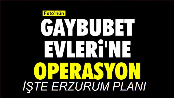 Fetö "Gaybubet Evleri" Üzerinden Yeni Planlar Yapmış