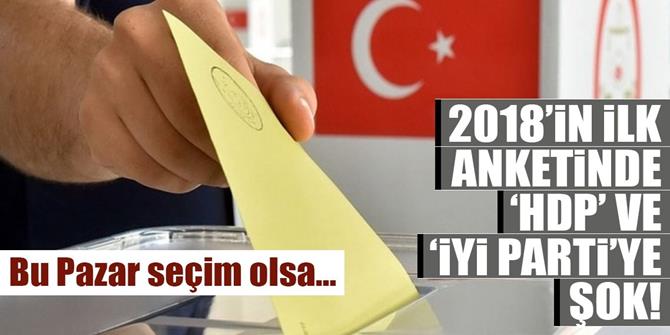 2018'in ilk seçim anketi ORC'den