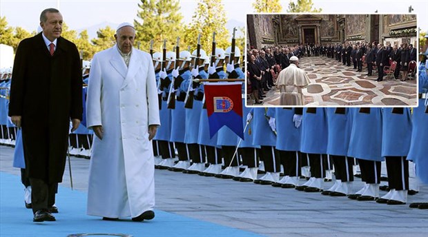 Cumhurbaşkanı Erdoğan Vatikan'a gidiyor