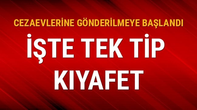 KHK kapsamında çıkarılan tek tip kıyafetler Diyarbakır Cezaevi'ne gönderildi