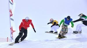 Snowboard Boardercross Dünya Şampiyonası'na Kar Engeli