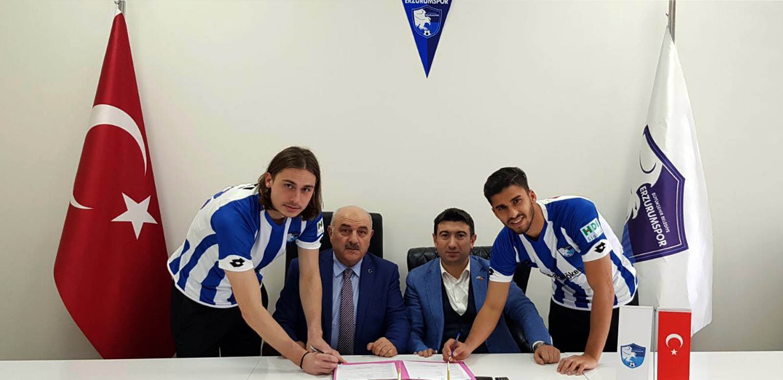 B.B. Erzurumspor, Bulucu ve  Yüksel ile sözleşme imzaladı