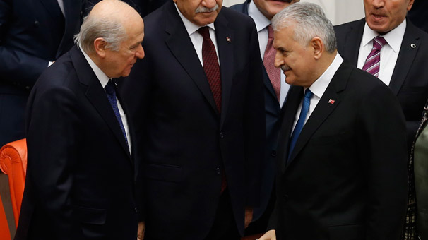 Başbakan Yıldırım ve MHP lideri Bahçeli bu akşam görüşecek