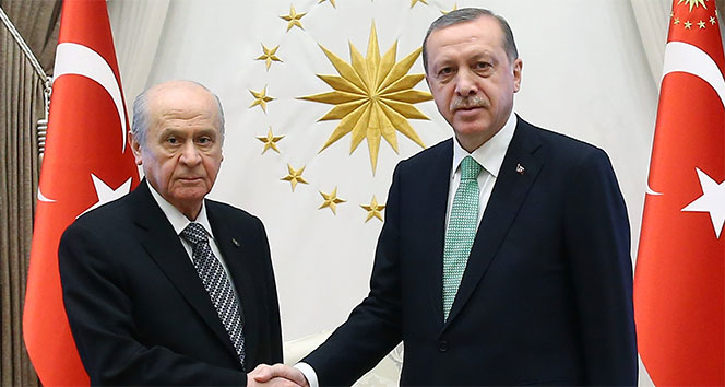 Cumhurbaşkanı Erdoğan, MHP lideri Bahçeli ile telefonda görüştü