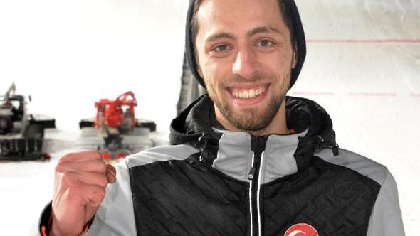 Kayakla atlamada olimpiyatlarda yarışacak ilk Türk sporcu oldu