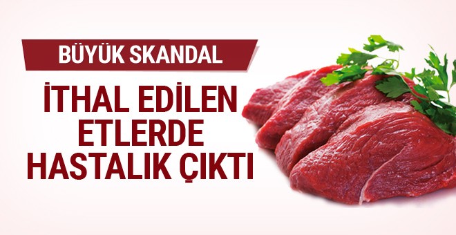 Büyük skandal! Bosna'dan ithal edilen etlerde hastalık çıktı