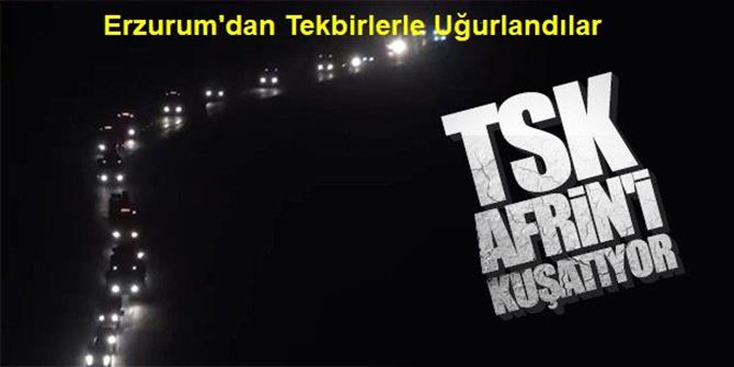 Topçu Birliği Afrin'e Tekbirlerle Uğurlandı