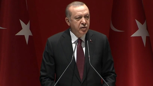 Erdoğan: Irak sınırına kadar hiçbir terörist kalmayana kadar operasyonlarımız sürecek