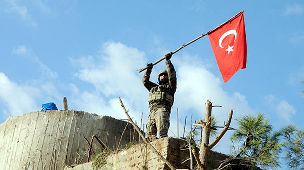 Zeytin Dalı Harekatı'nda son durum! Burseya alındı, Afrin göründü