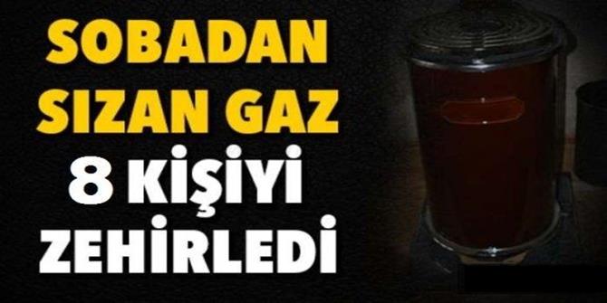 Erzurum'da 8 kişi karbonmonoksit gazından zehirlendi