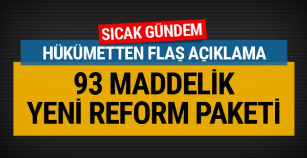 İflas erteleme kalkıyor mu? 93 maddelik yeni reform paketi