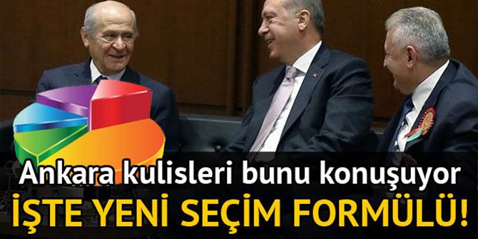 AK Parti-MHP ittifakında kritik formül...