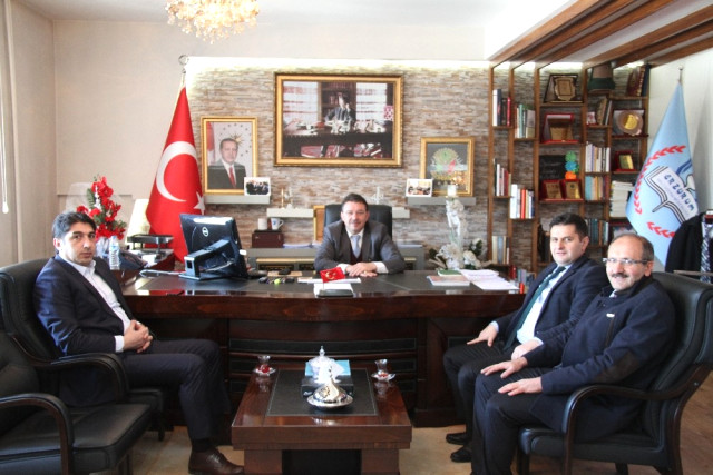 Yeşilay Cemiyeti Erzurum Şube Başkanı Salih Kaygusuz'dan Yıldız'a Ziyaret