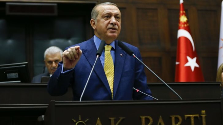 Erdoğan, grup toplantısında konuştu
