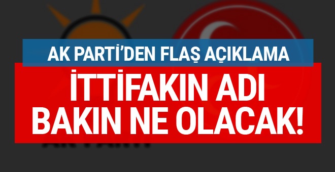 AK Partili Yazıcı'dan son dakika ittifak açıklaması