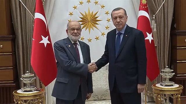 Erdoğan-Karamollaoğlu görüşmesi sonrası ilk açıklama