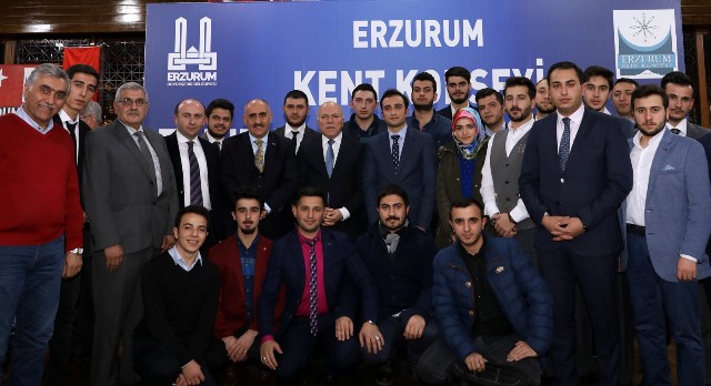 Erzurum Kent Konseyi’nden tanıtım ve proje toplantısı