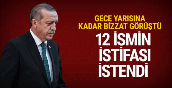 AK Parti'de yeni istifalar geliyor! Son kararı Cumhurbaşkanı Erdoğan verecek