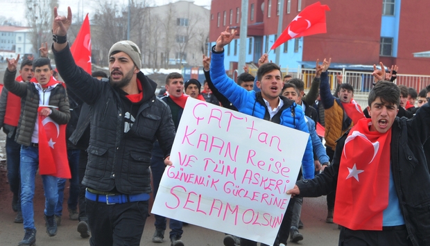 Zeytin Dalı Harekatı'na Destek Yürüyüşü