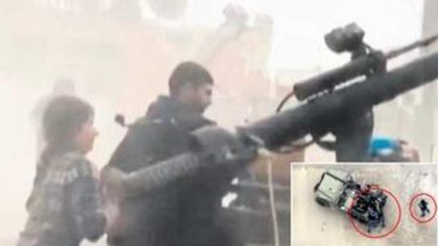 Türkiye'ye roket atan teröristler vuruldu! En net görüntüler