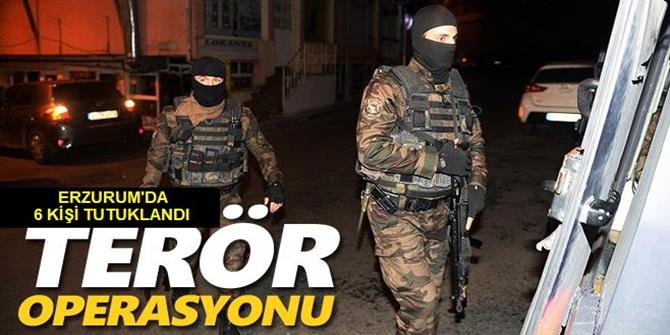 Erzurum'da 8 kişiden 6'sı tutuklandı