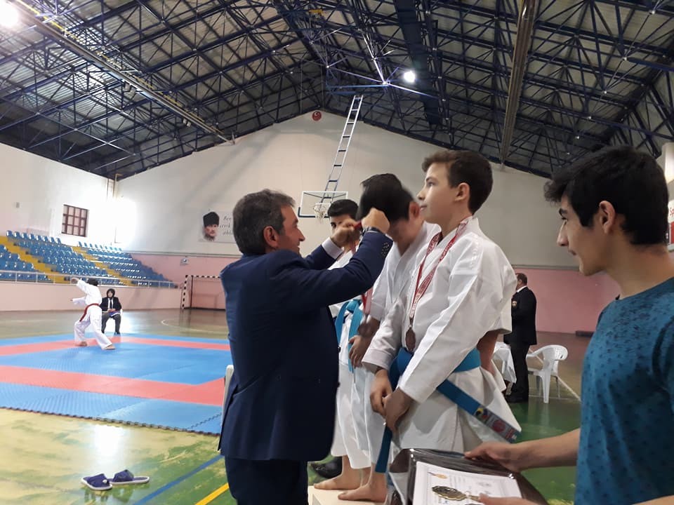 Okullar arası Karate İl Birinciliği müsabakaları yapıldı