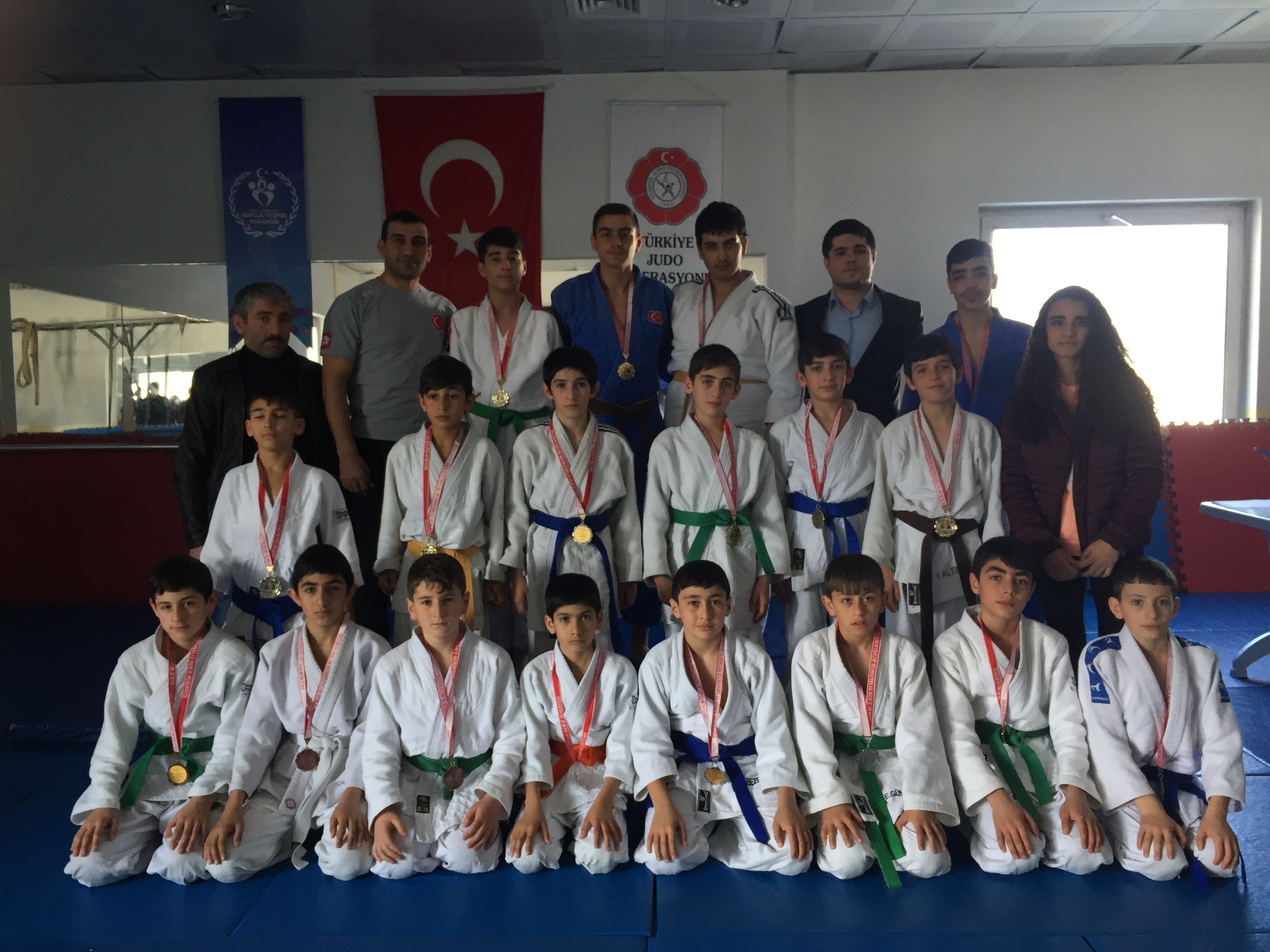 Judoda il birinciliği heyecanı