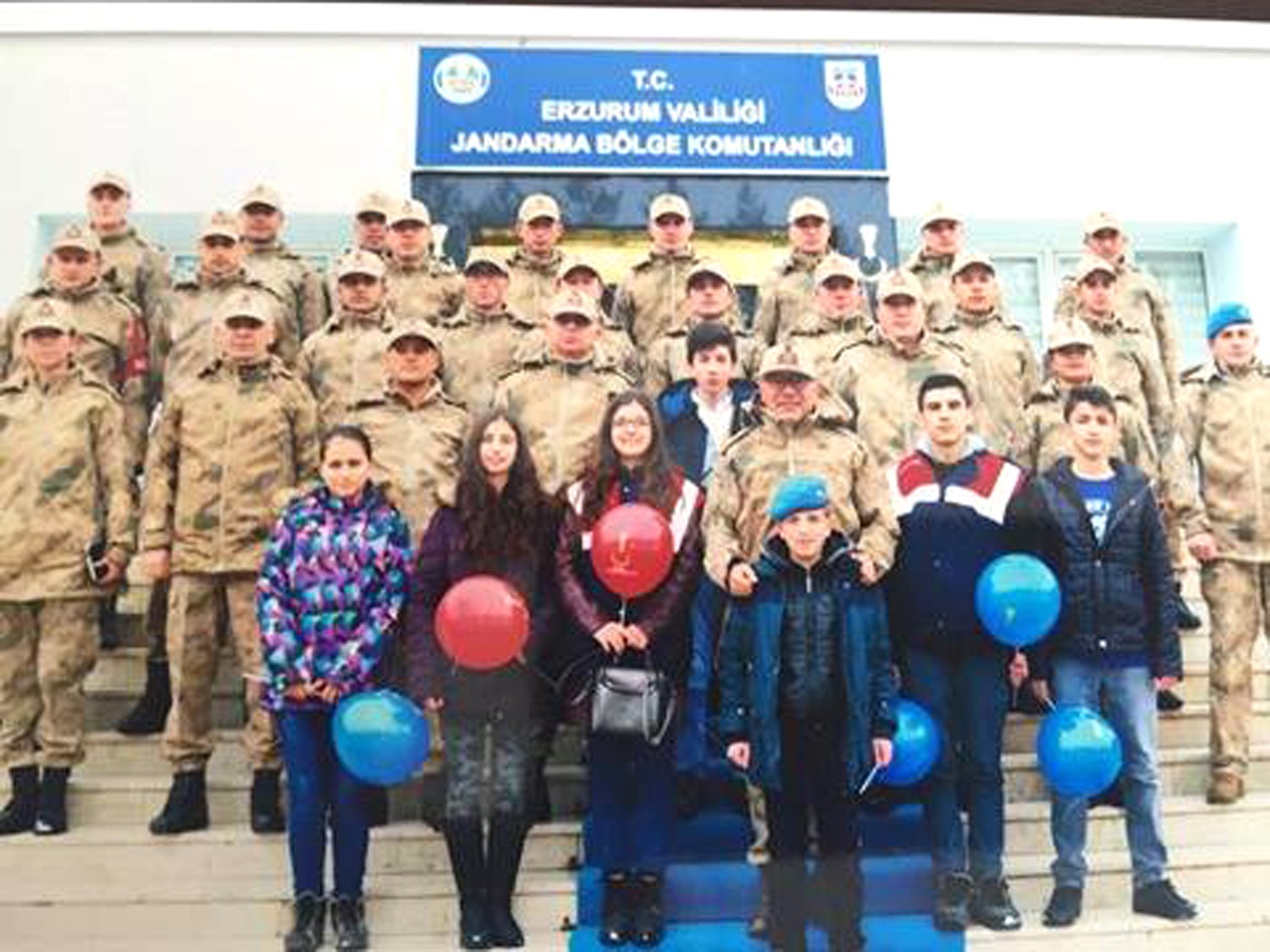 Kent Konseyi Çocuk Meclisi’nden Jandarma Bölge Komutanlığına ziyaret