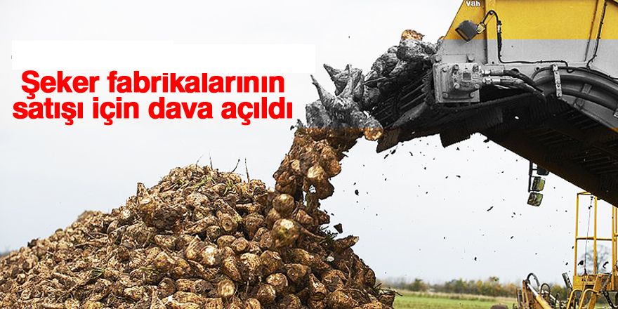 Şeker fabrikalarının satışı için dava açıldı