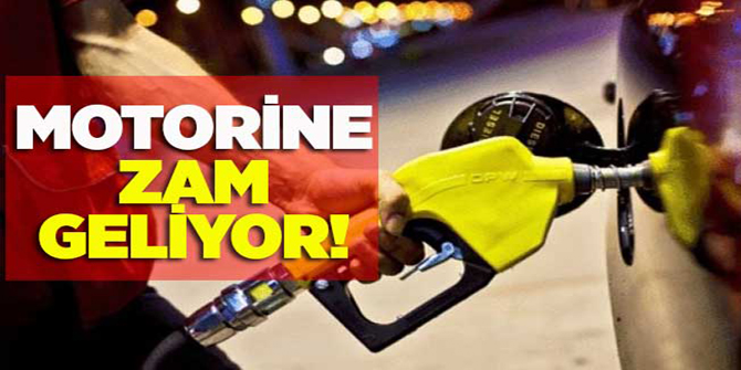 Motorine zam geliyor