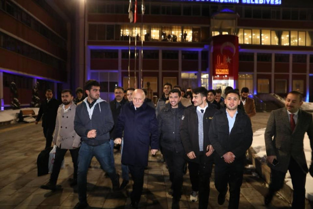 Erzurum'dan 140 Genç Katıldı