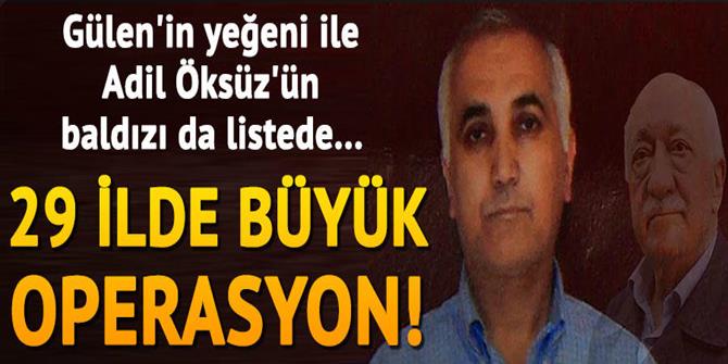 Gülen'in yeğeni ile Adil Öksüz'ün baldızı da listede