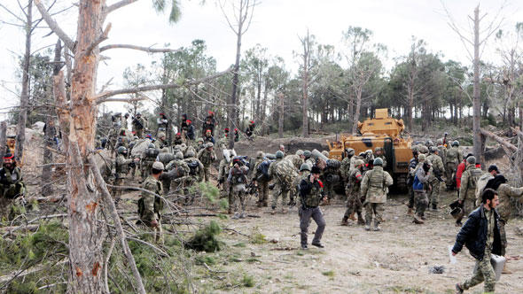 Afrin’in yüzde 60’ı teröristlerden temizlendi