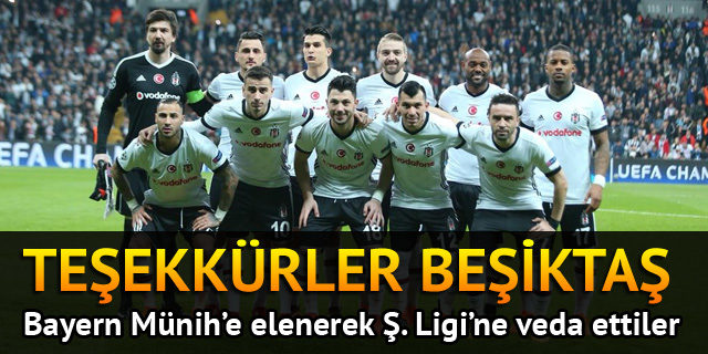 Beşiktaş 1 - 3 Bayern Münih