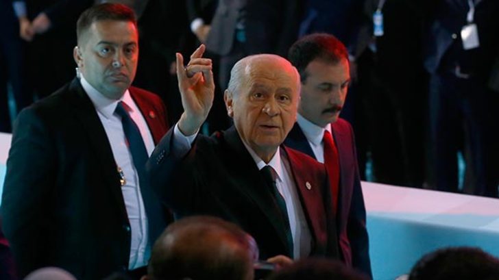 MHP Lideri Devlet Bahçeli: Milliyetçi, ülkücü hareket bugün tarih yazıyor