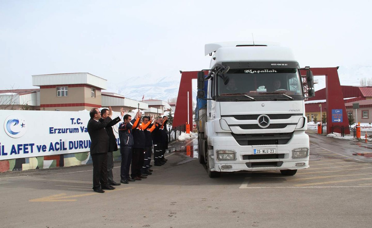 AFAD Erzurum El Bab’da