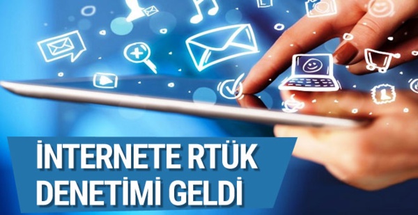 İnternete RTÜK denetimi kabul edildi