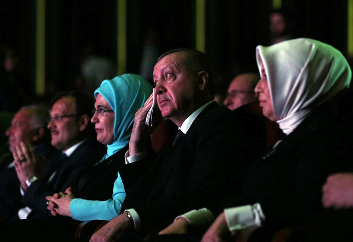 Erdoğan onu görünce gözyaşlarını tutamadı