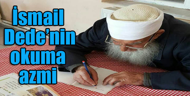 Erzurum'da 87 yaşında okuma yazma öğreniyor