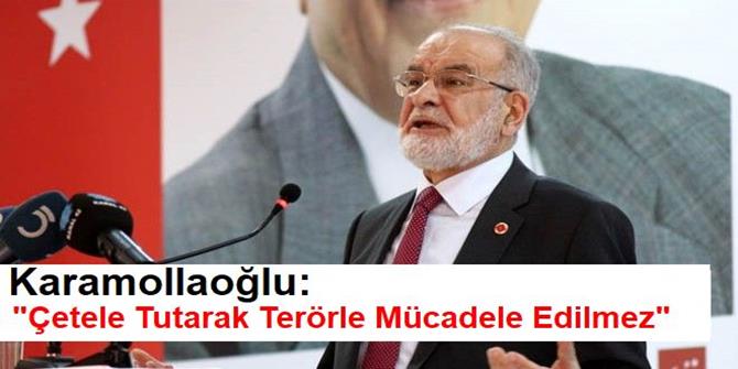Erzurum'da konuştu: "Çetele Tutarak Terörle Mücadele Edilmez"