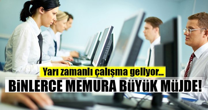 Kadın memura yarı zamanlı çalışma geliyor