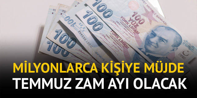 Milyonlarca kişiye müjde! Zam yağacak