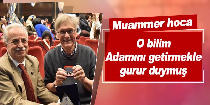 Muammer hoca gurur bülteni yayınlattı!