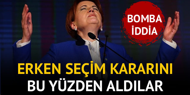 Erken seçim kararının ardından flaş iddia!