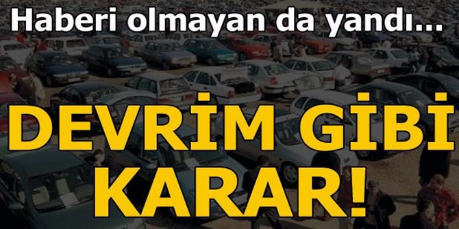 2. el otomobilde devrim gibi karar