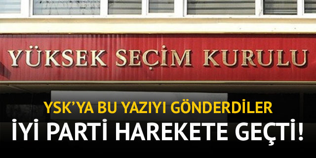 İYİ Parti harekete geçti