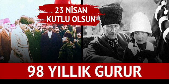 23 Nisan coşkuyla kutlanıyor