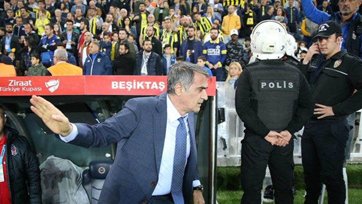 Şenol Güneş olaylı Fenerbahçe-Beşiktaş derbisine gitmeyecek