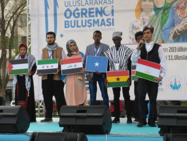 Erzurum'da 11. Uluslararası Öğrenci Buluşması